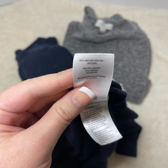 Lucky Brand Sweater Bundle 3 Medium Spring Lightweight Knit Navy White - Picture 5 of 12